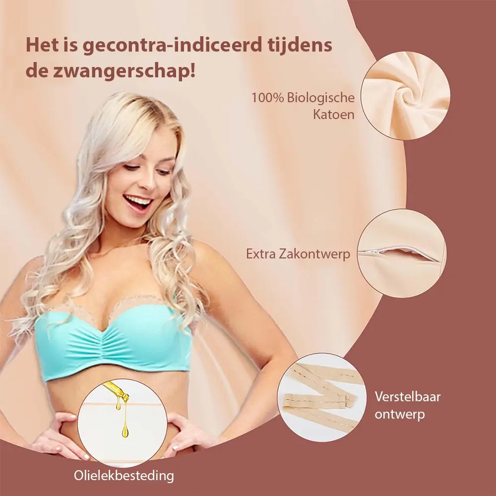 Castor Olie Pack Set Compleet – 12-Delig – 100% Biologisch Katoen – Voor Buik, Nek, Borsten, Knieën, Armen, Benen & Voeten - Afbeelding 3