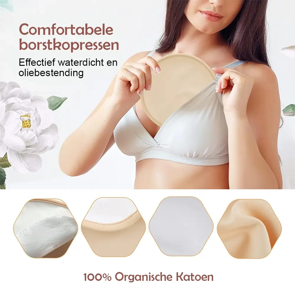 Castor Olie Pack Set Compleet – 12-Delig – 100% Biologisch Katoen – Voor Buik, Nek, Borsten, Knieën, Armen, Benen & Voeten - Afbeelding 4