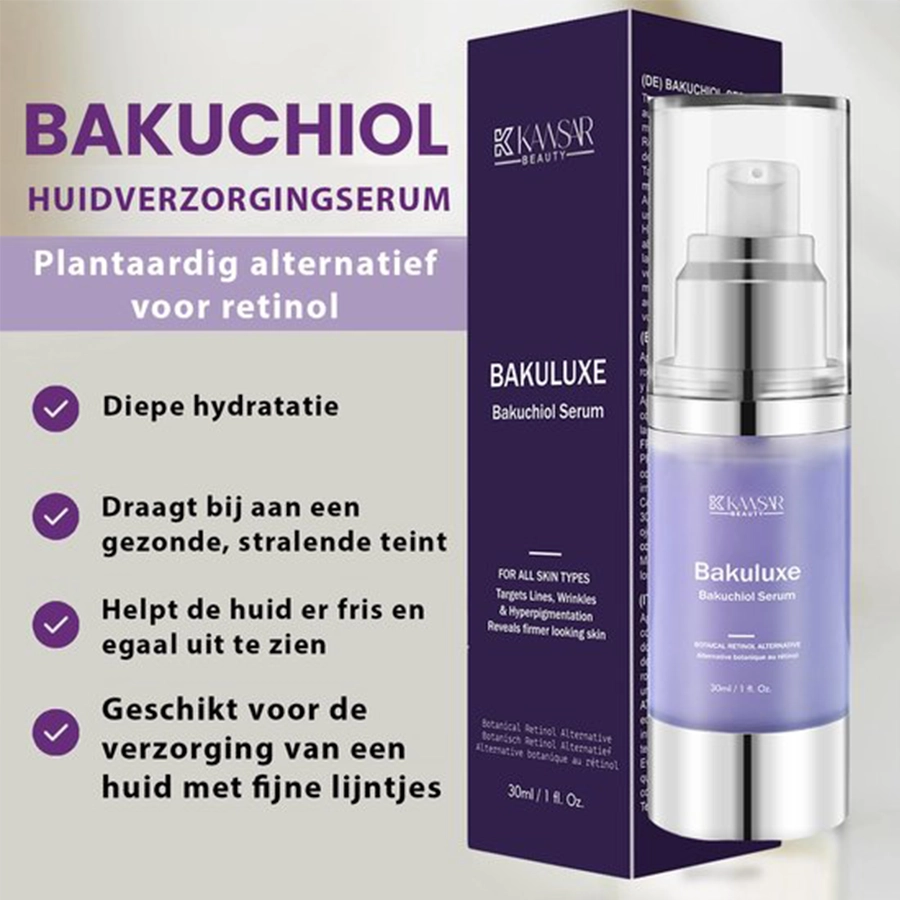 Bakuchiol Serum – Natuurlijk Retinol Alternatief voor Gevoelige Huid en Andere Huidtypes - Afbeelding 4