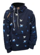 KIDS cotton hoody vest horse patched SL0075