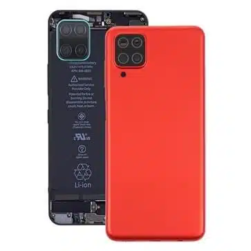 Samsung Galaxy A12 (A125F) Battery Cover - Red