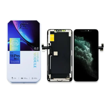 iPhone 11 Pro Max Display + Digitizer Complete Black - JK InCell