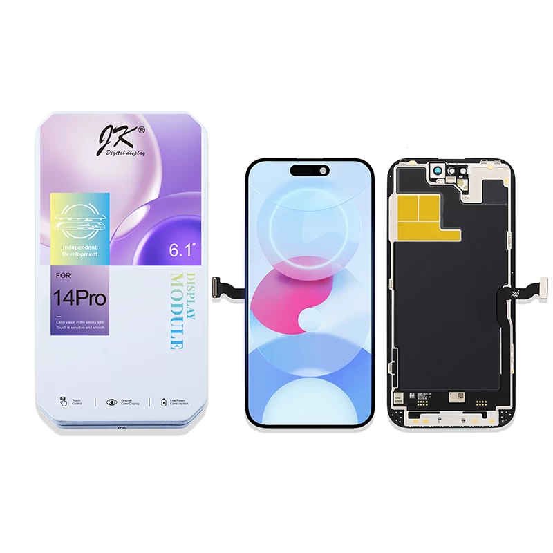 iPhone 14 Pro Display + Digitizer Complete Black - JK InCell