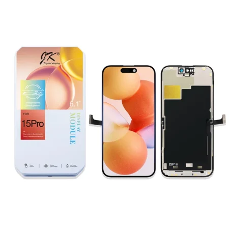 iPhone 15 Pro Display + Digitizer Complete Black - JK InCell