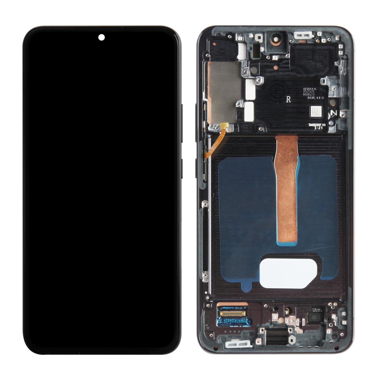 Samsung Galaxy S22 Plus 5G (S906B) Display + Digitizer + Frame Soft OLED - Black