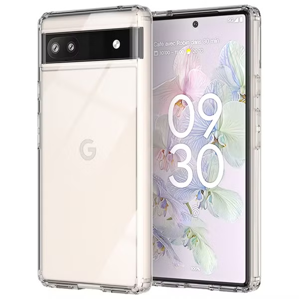 Google Pixel 6a Soft TPU Anti Shock Case - Transparant