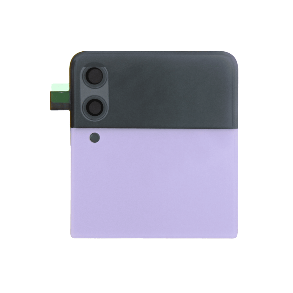 Samsung Galaxy Z Flip 3 (F711B) Battery Cover + Outer LCD (GH97-26773D) - Lavender