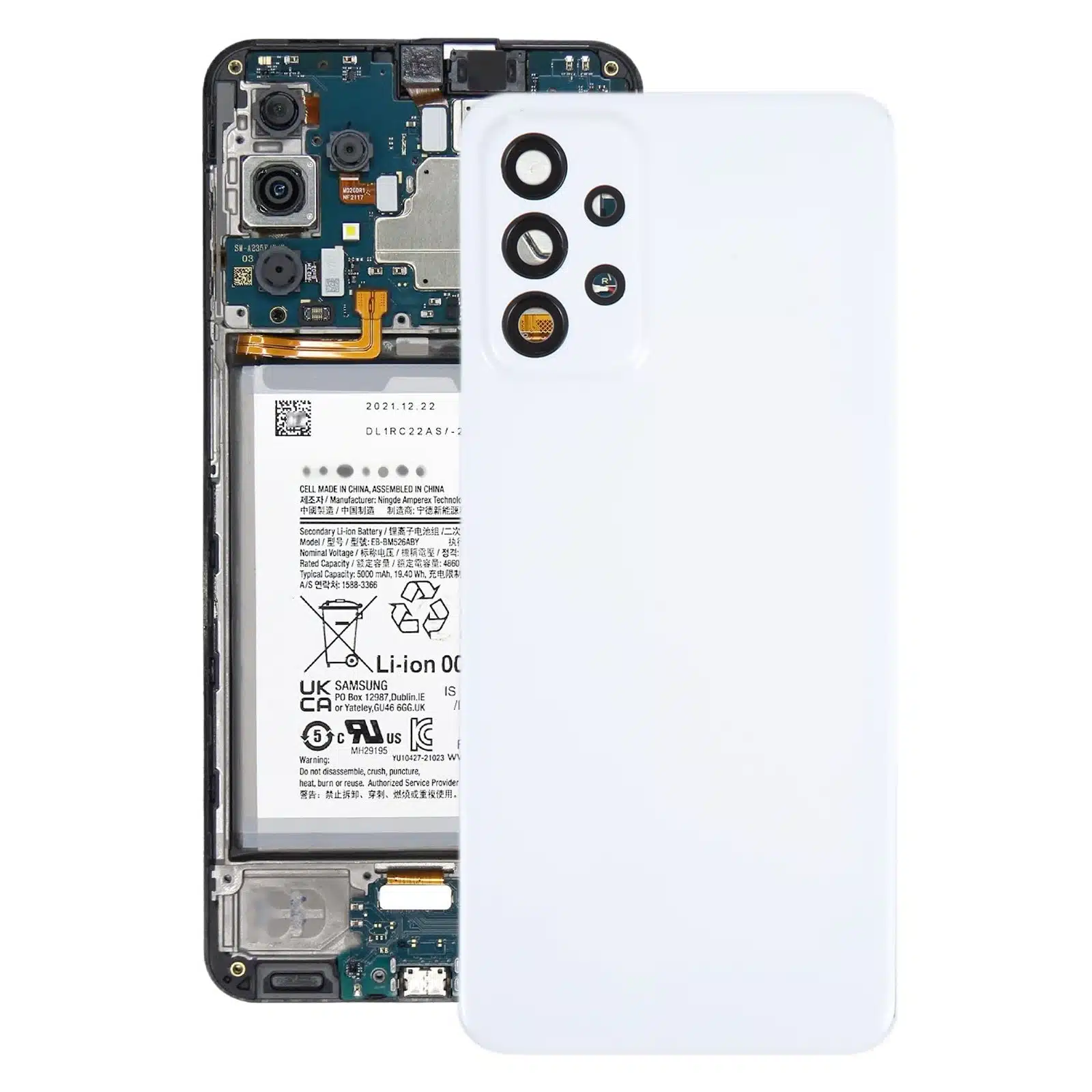 Samsung Galaxy A23 5G (A236B) Battery cover - White