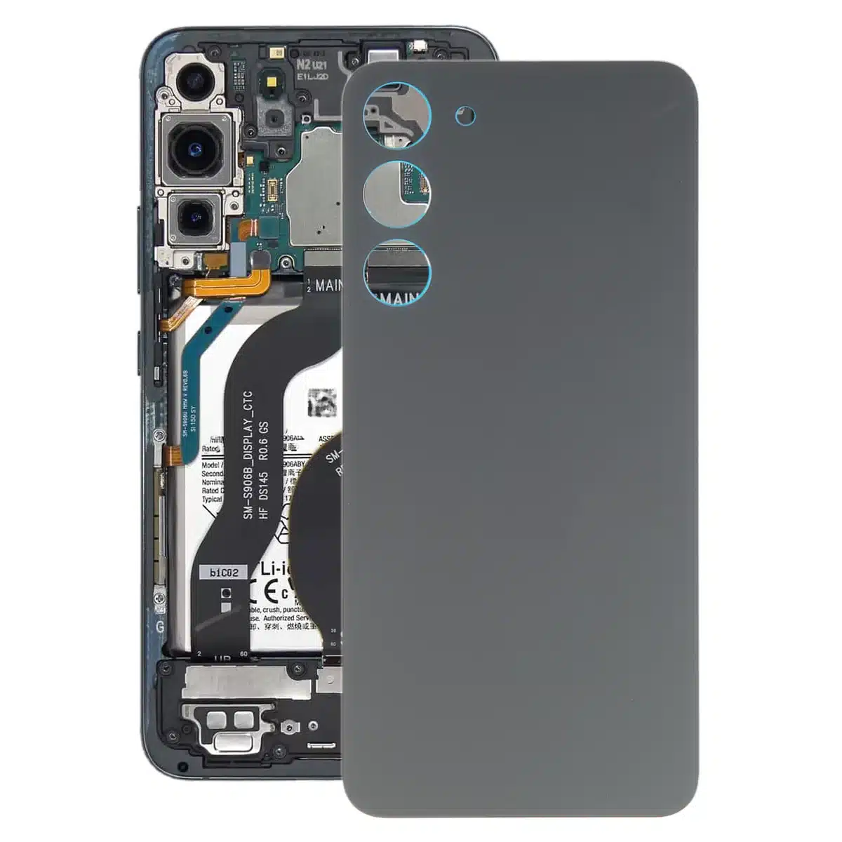 Samsung Galaxy S23 Plus (S916B) Battery Cover - Graphite