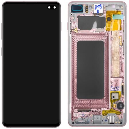 Samsung Galaxy S10 Plus (SM-G975F) GH82-18834J / GH82-18849J Display Complete - Ceramic White