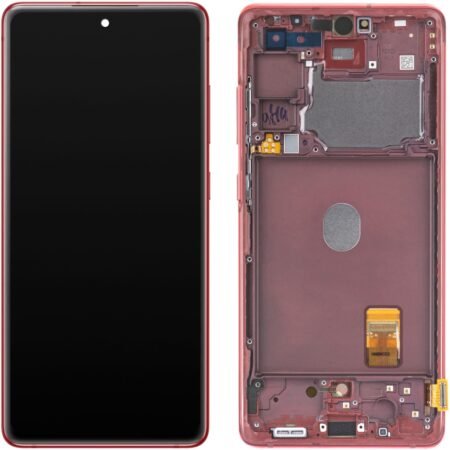 Samsung Galaxy S20 FE 4G (G780F) (GH82-24219E) Display Complete - Cloud Red
