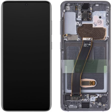 Samsung Galaxy S20 (G980F) / S20 5G (G981F) (GH82-22131A) Display Complete - Grey/Silver