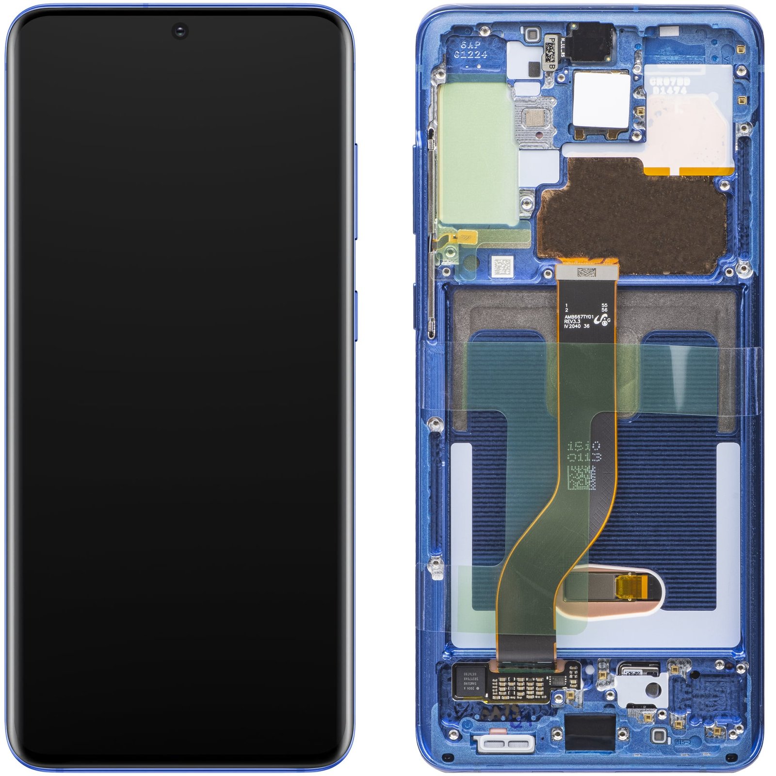 Samsung Galaxy S20 Plus (G985F) (GH82-22134H) Display Complete - Aura Blue