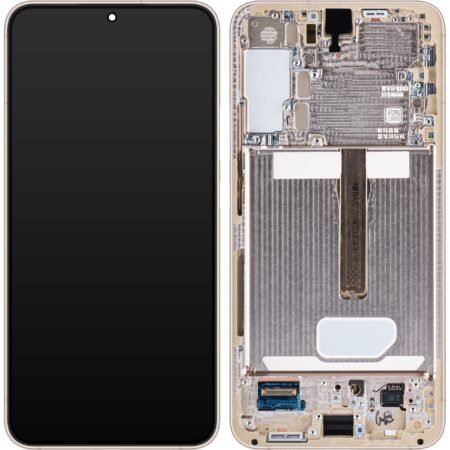 Samsung Galaxy S22 5G (S901B) Display Complete GH82-27521D / GH82-27520D - Pink Gold