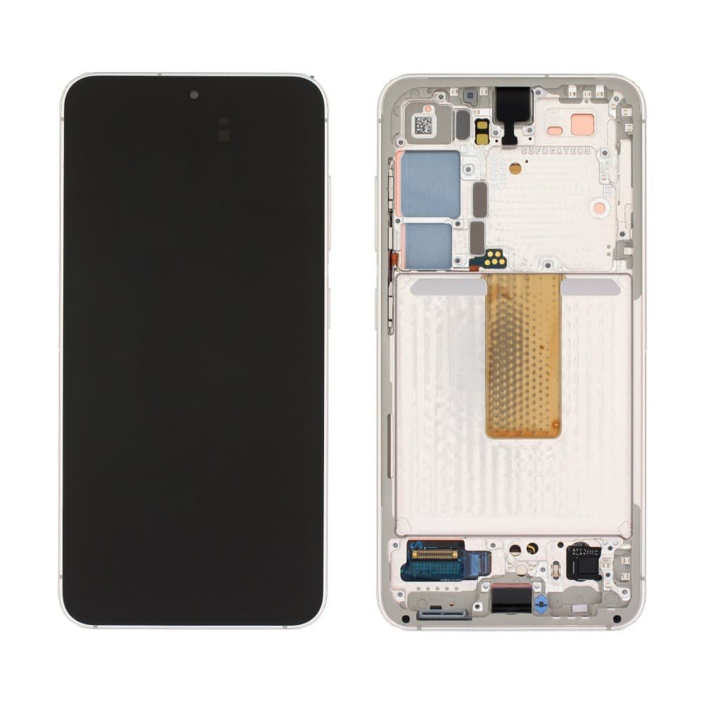 Samsung Galaxy S23 (S911B) Display Complete (GH82-30481B / GH82-30480B) - Cream