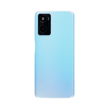 Oppo A76 (CPH2375) Back Cover Glowing Blue + Lens OEM