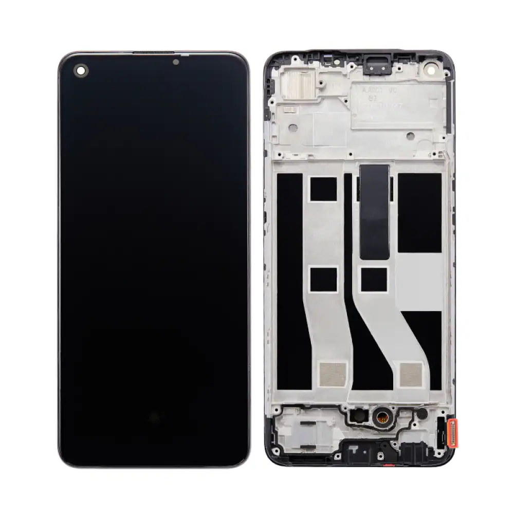 Oppo A94 4G (CPH2203) / A74 4G (CHP2219) Display Complete + Frame (4907039) - Black
