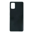 Samsung Galaxy A71 (SM-A715F) Battery Cover - Black (with lens)