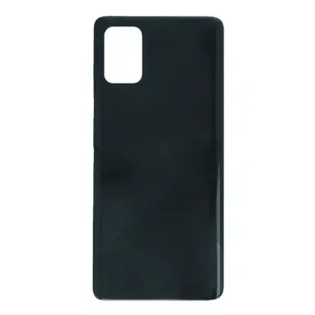Samsung Galaxy A71 (SM-A715F) Battery Cover - Black (with lens)