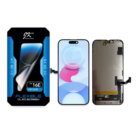 iPhone 16E Display + Digitizer Complete Black - JK Soft OLED