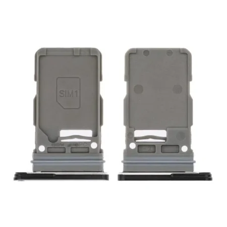 Samsung Galaxy S21 Plus 5G (G996B) Sim Card Holder + Memory Card Holder - Black
