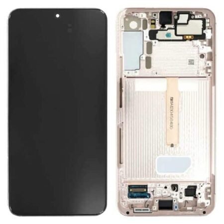 Samsung Galaxy S22 Plus 5G (S906B) Display Complete GH82-27501D / GH82-27500D - Pink Gold
