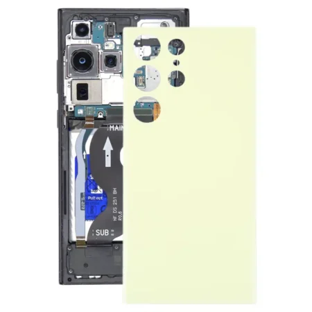Samsung Galaxy S23 Ultra (S918B) Battery Cover - Lime