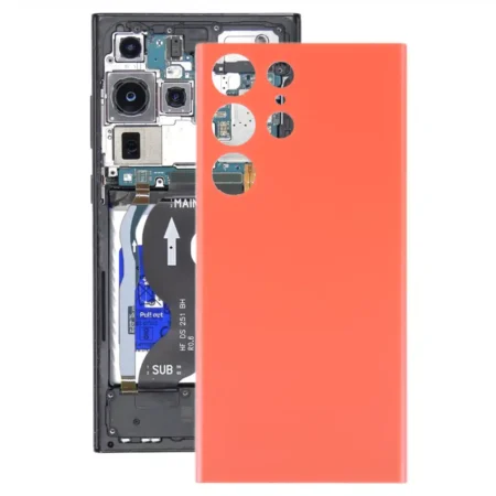 Samsung Galaxy S23 Ultra (S918B) Battery Cover - Red