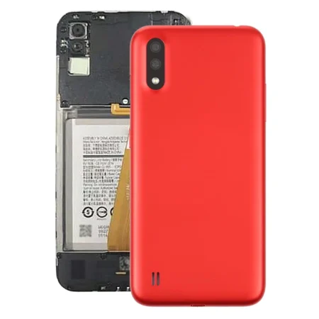 Samsung Galaxy A01 (A015F) Battery Cover - Red