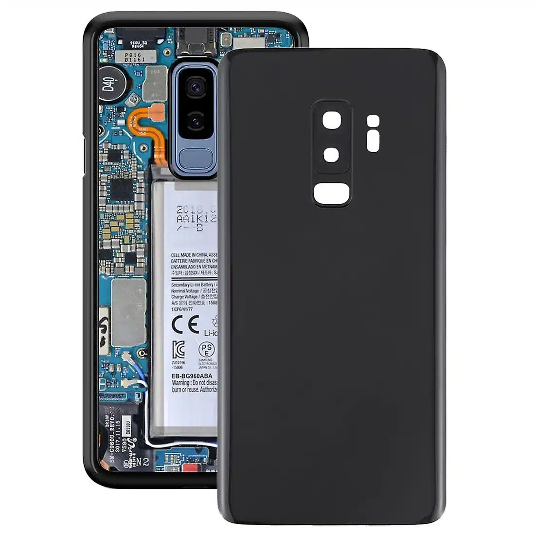 Samsung Galaxy S9 Plus (G965F) Battery Cover - Midnight Black