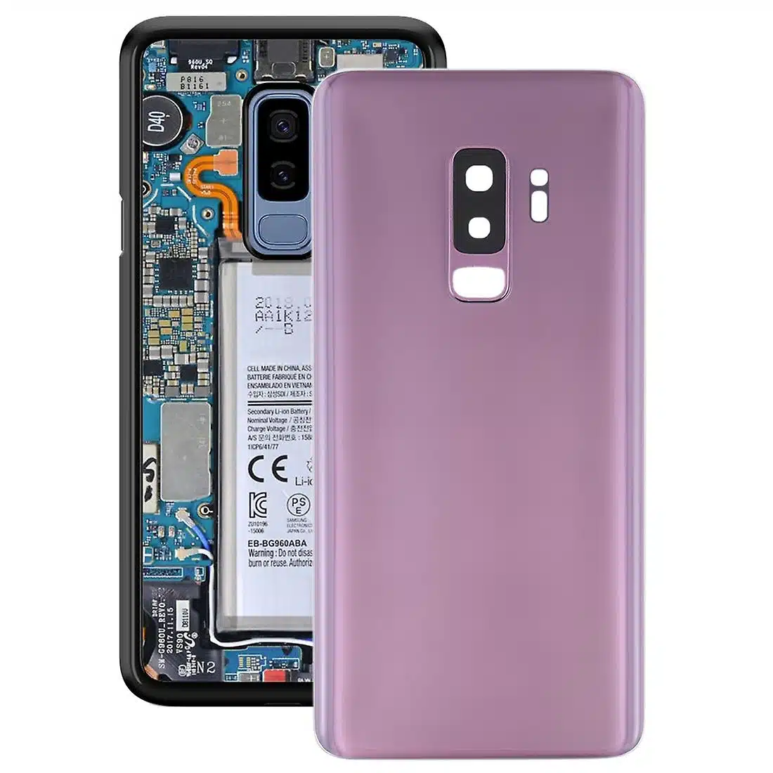 Samsung Galaxy S9 Plus (G965F) Battery Cover - Lilac Purple