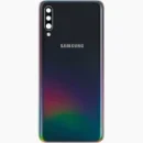Samsung Galaxy A70s (A707F) Battery Cover - Black (With Camera Lens)