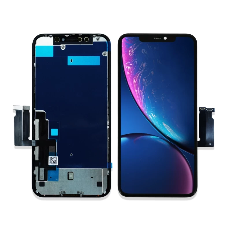 iPhone XR Display + Digitizer Complete Black - JK InCell - Afbeelding 2