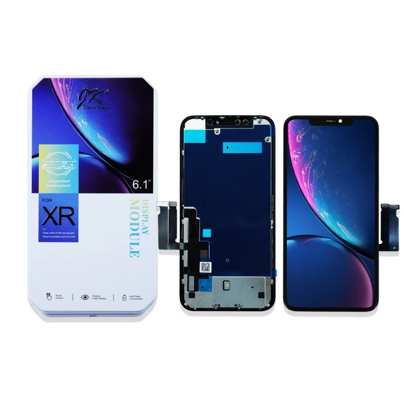 iPhone XR Display + Digitizer Complete Black - JK InCell