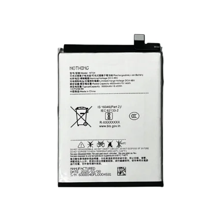 Nothing Phone 2a, 2a Plus, 3a, CMF Phone 2Pro Battery NT04 OEM